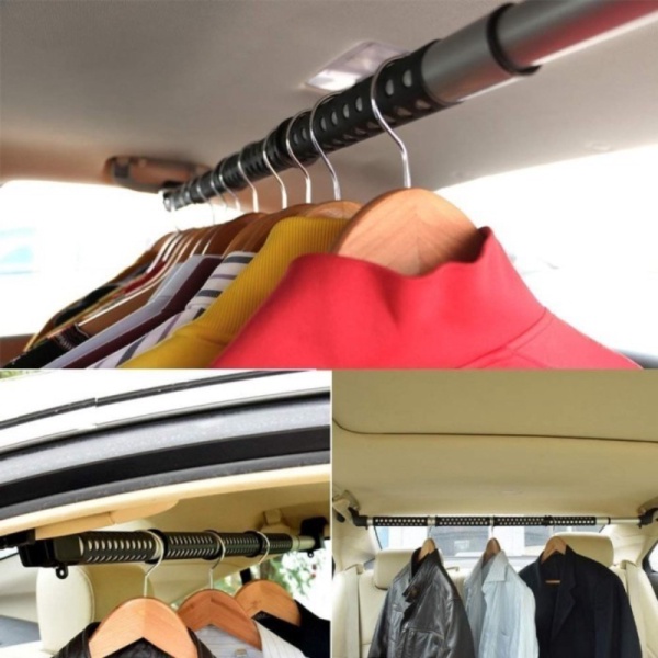 Dijual Gantungan Baju Mobil Telescopic Hanger Hook Baju Di Mobil Diskon