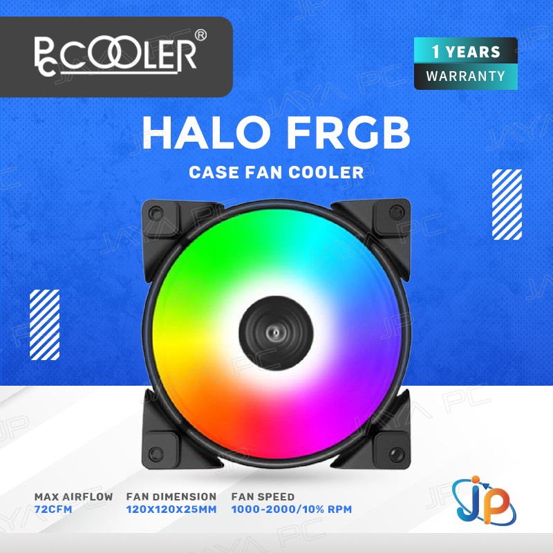 PCCOOLER Cooler Fan Case Halo FRGB - Fan Casing 12cm