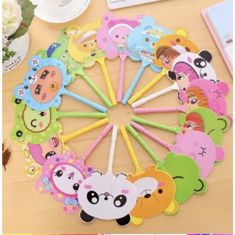 

Pena Pulpen Gel Kipas / Pena Kipas Animal & Buah / Pulpen Kipas Karakter Lucu Souvenir