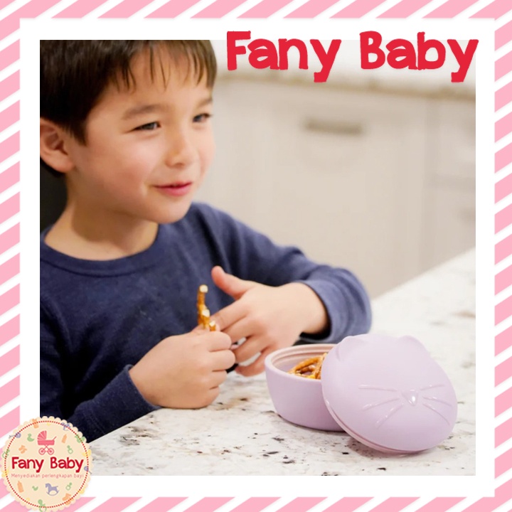 MELII BABY SILICONE BOWL WITH LID 350ML