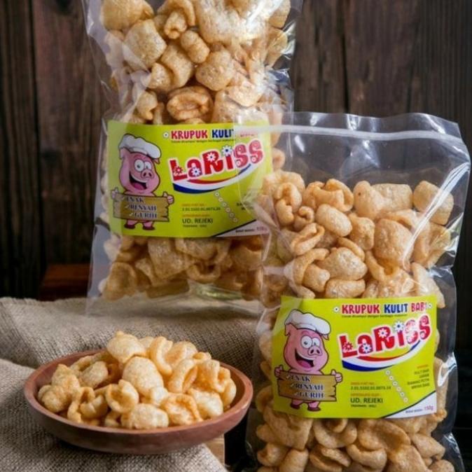 

%$%$%$%$] Krupuk Kulit Babi LARIS Khas Bali 150gr