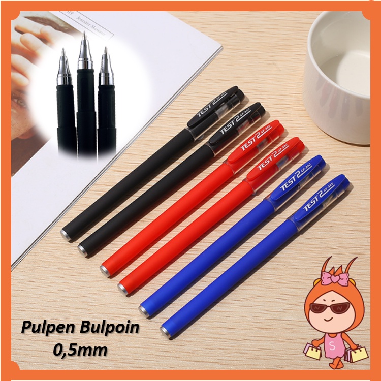 

Reseller Welcome - S5680 Bulpoin 0.5mm Model Tst Murah / Bulpoin Kantor / Pena Sekolah / Pena Gel / Pulpen Sekolah Kantor Import / Pena Murah