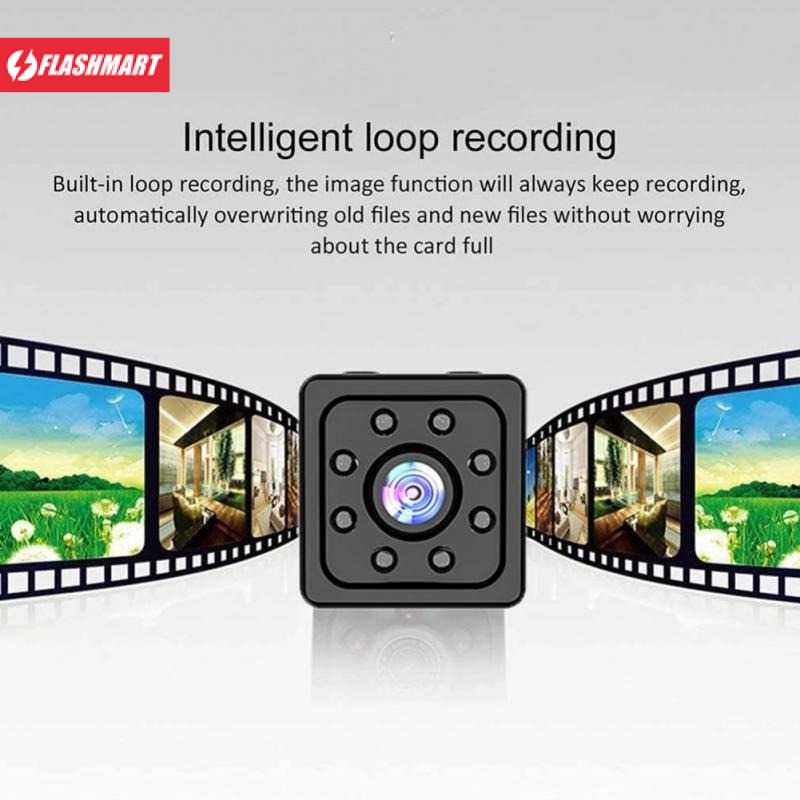 Flashmart Mini WiFi IP Camera CCTV IR Sensor 1080P - K13