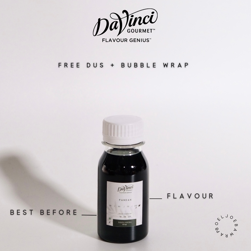 Davinci Pandan Syrup Repack [30, 50, 100] g