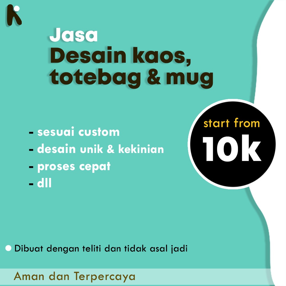 Jasa Desain Kaos, Totebag, Mug (cangkir) Cepat dan Profesional