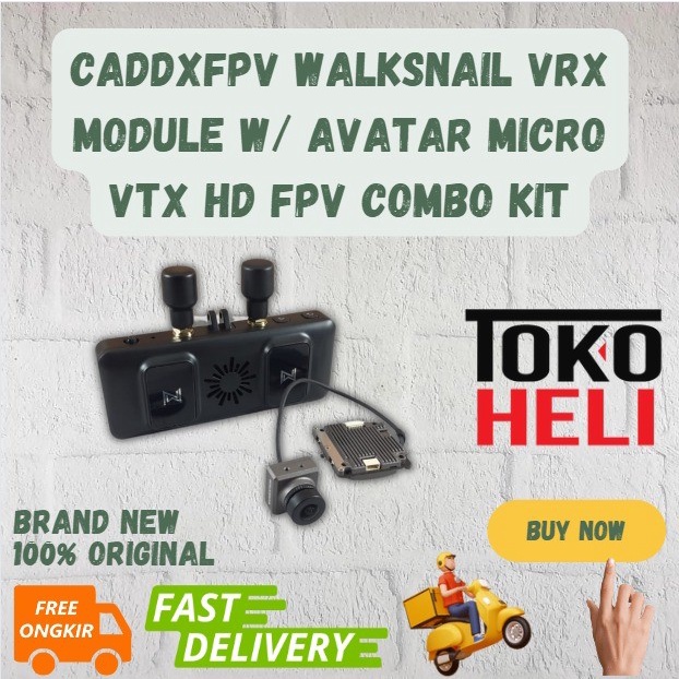 Caddxfpv Walksnail VRX Module w/ Avatar Micro VTX HD FPV Combo Kit