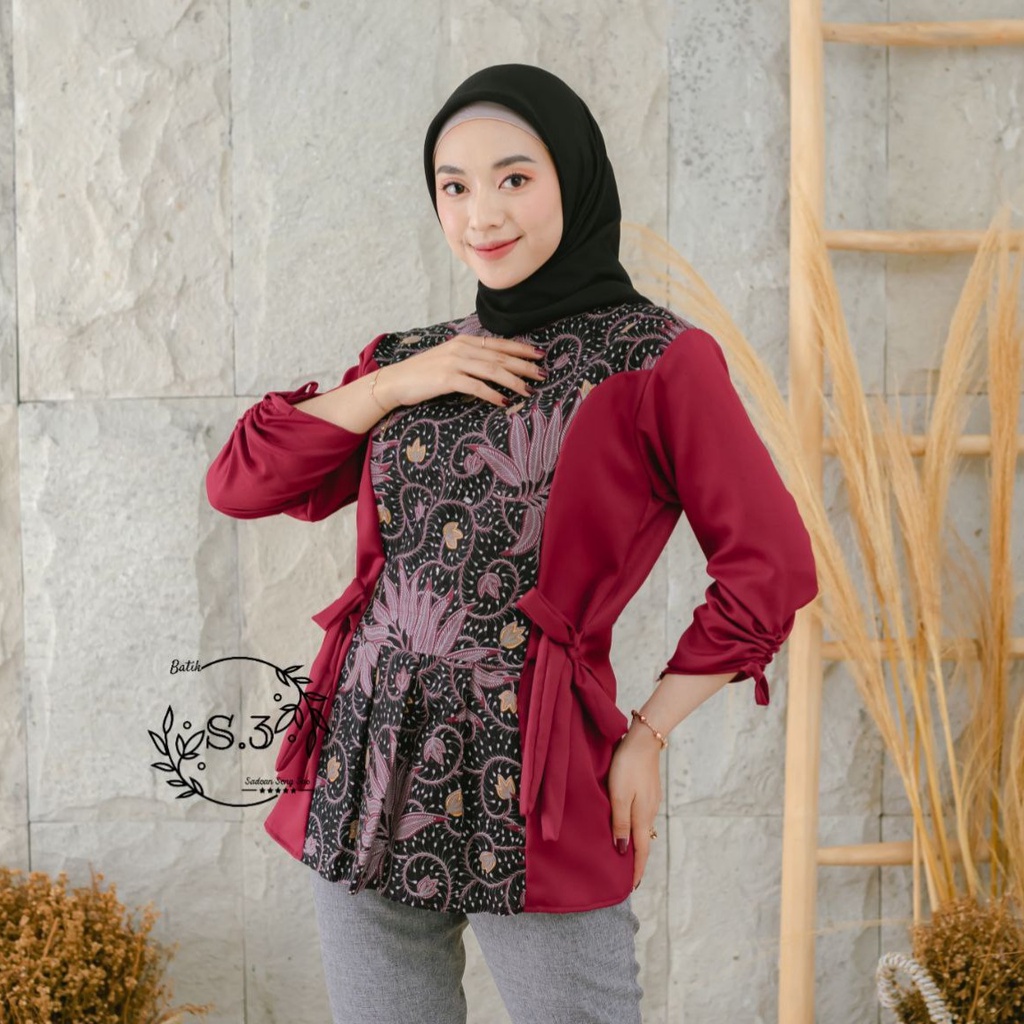 BAJU BATIK WANITA MODERN MONALISA GENES