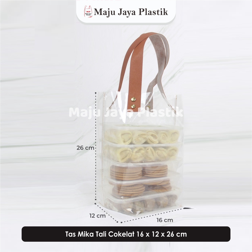 

Tas hampers toples jar Tote Bag tali kulit Tas Jinjing Lebaran Idul Fitri Natal Imlek Ulang Tahun