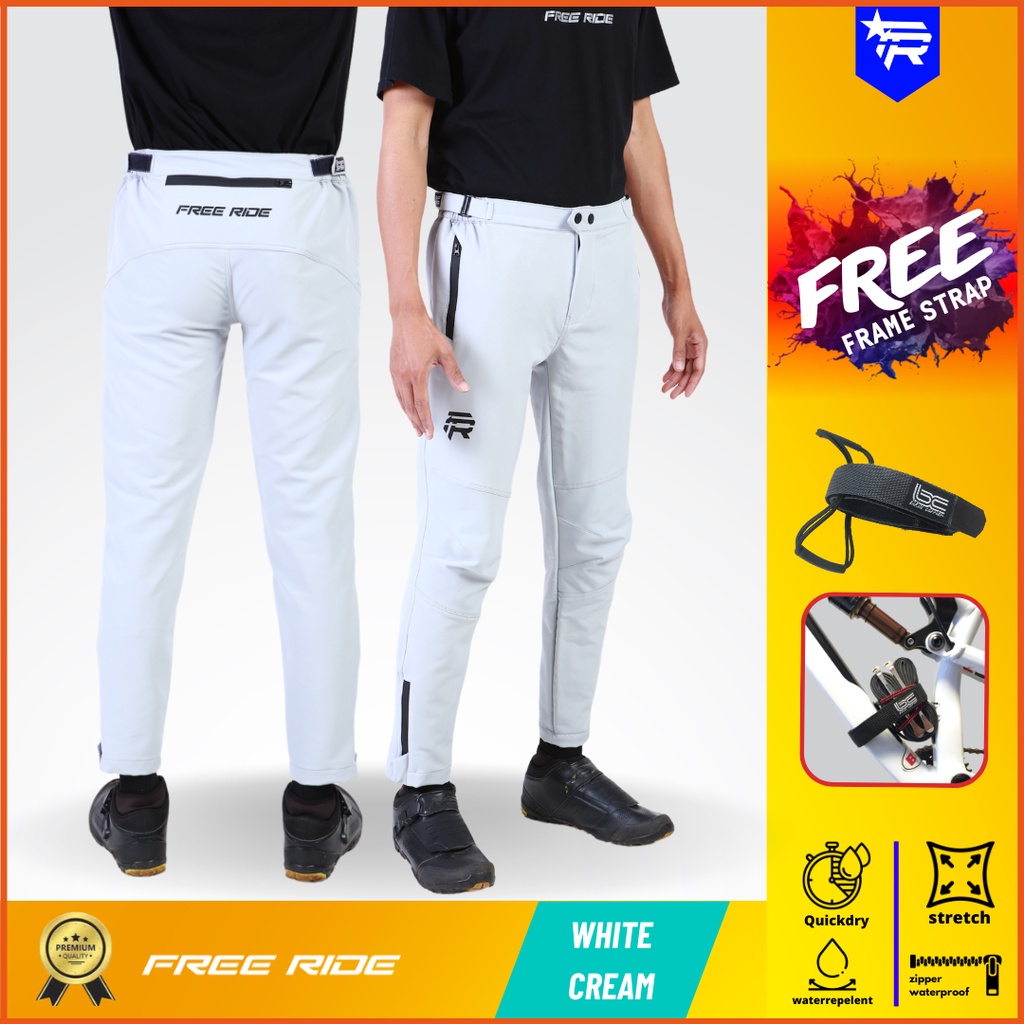 Celana Sepeda MTB Downhill Fastride Non Padding Cycling Long Pants Celana Panjang Gowes Pria wanita Olahraga