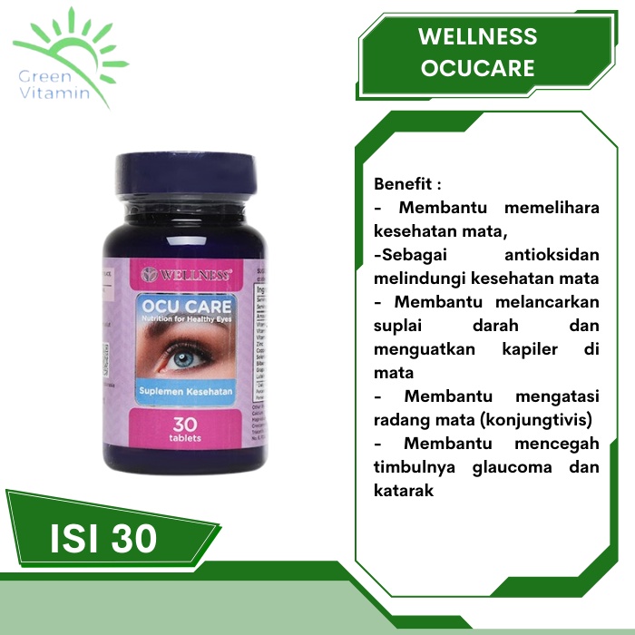 Wellness Ocucare Vitamin Mata Eyevite 30 kapsul