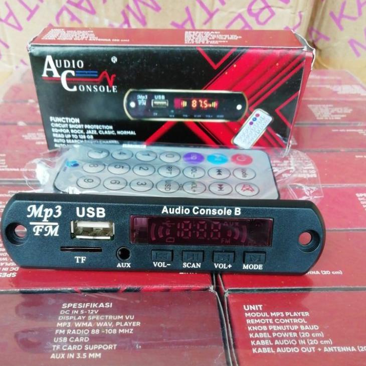 Super Shopping Modul KIT MP3 Bluetooth Merk Audio Console