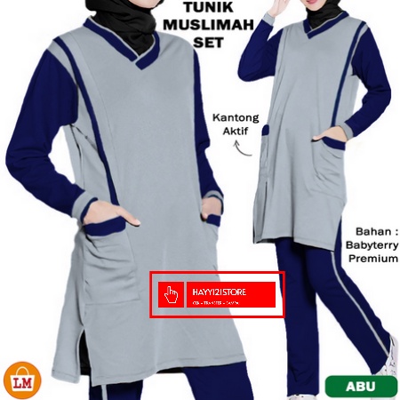 BAJU WANITA TERBARU KEKINIAN MODIS SETELAN BAJU KAOS TRAINING ATAS BAWAH FULL BABYTERRY