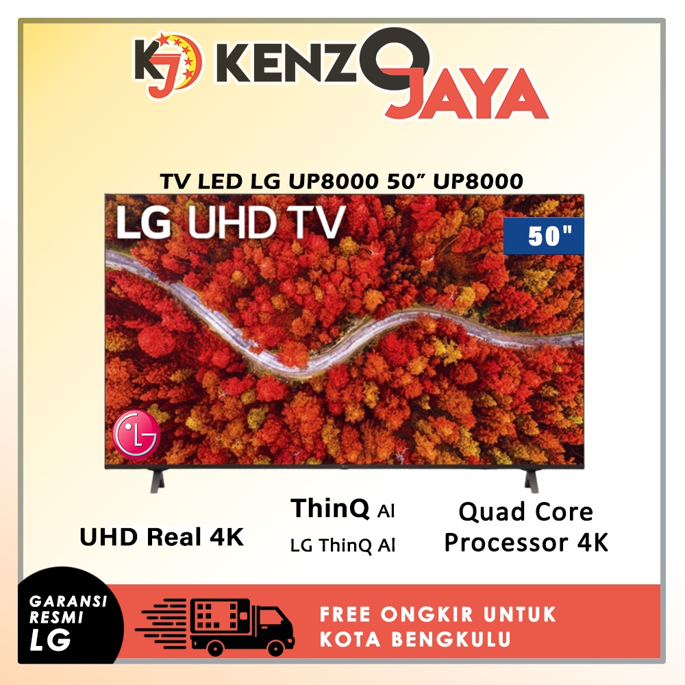 Led Tv LG 50UP8000 Smart Tv UHD 4K 50" UP8000 Magic Remote / 50AU8000