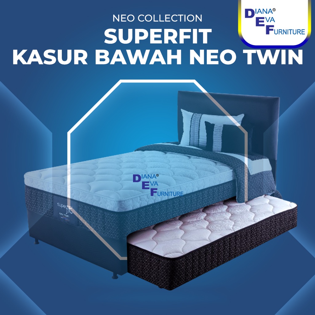 Comforta SuperFit Neo Twin Springbed (Hanya Kasur Bawah)