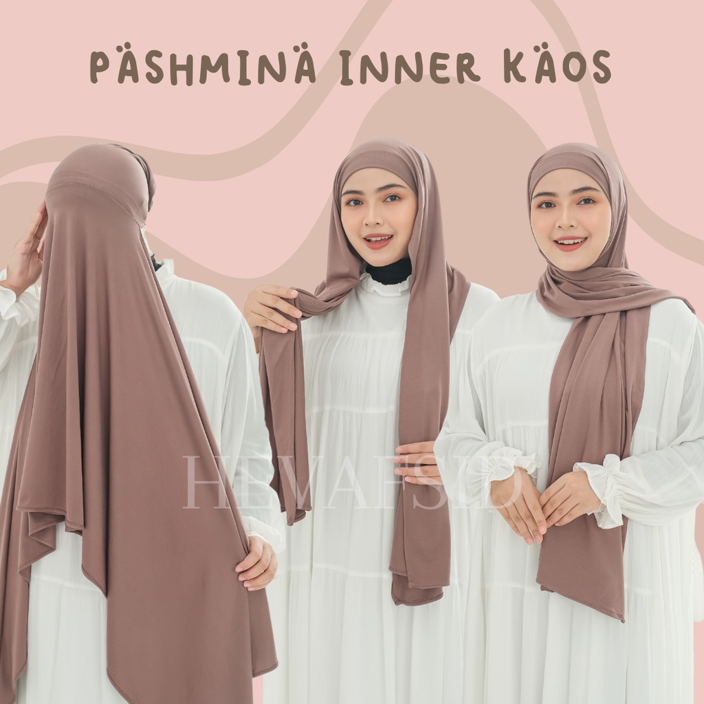 PASHMINA INNER KAOS SPANDEX PREMIUM | PASHMINA INNER KAOS RAYON | PASHMINA INNER OMAN (TURKISH SHAWL)