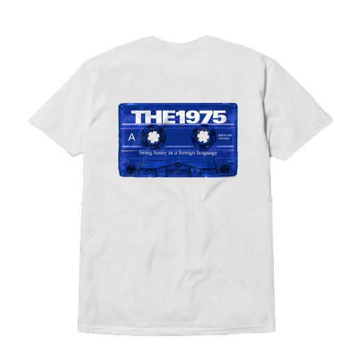 Kaos Tshirt Band Vintage The 1975 Hitam Putih  Merchandise by RughSide