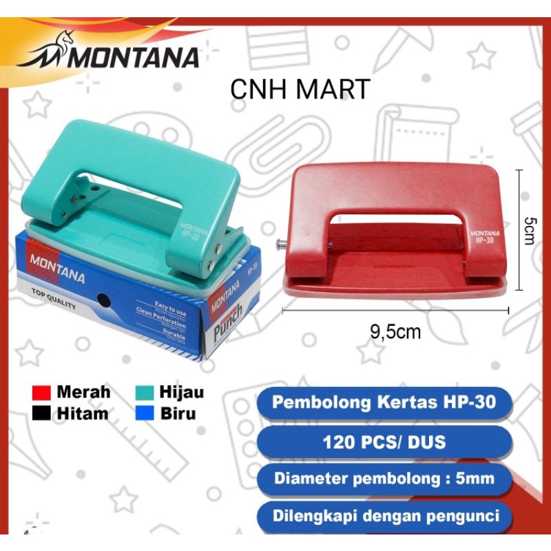 

Pembolong Kertas HP - 30 / Punch Montana HP - 30