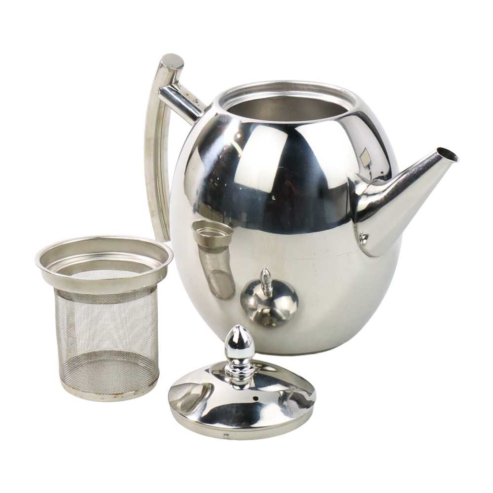 (BISA COD) FTIHSHP Kashi Kettle Teko Air Teh Kopi Water Kettle Teapot 1.4L with Filter - HS4050