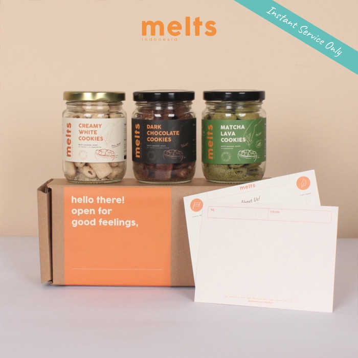 

Hampers Instant Service - Melts Triple Cookies Jar