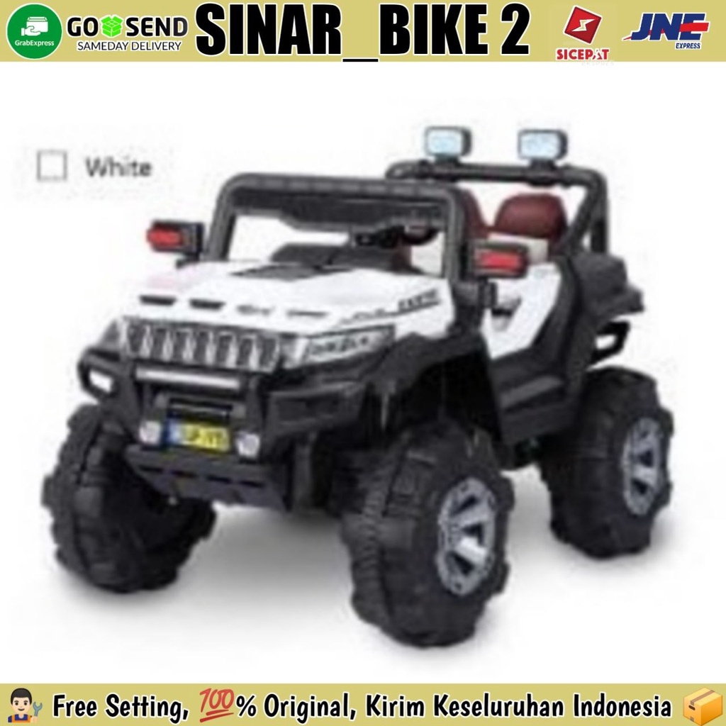 Mobil Mobilan Aki EXOTIC EJP 7725 JEEP Remote Control Mainan Anak