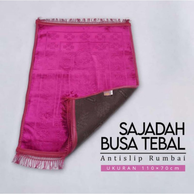 Sajadah Busa Tebal Rumbai