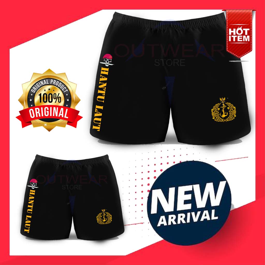 CELANA PENDEK RUNNING OLAH RAGA TNI AL