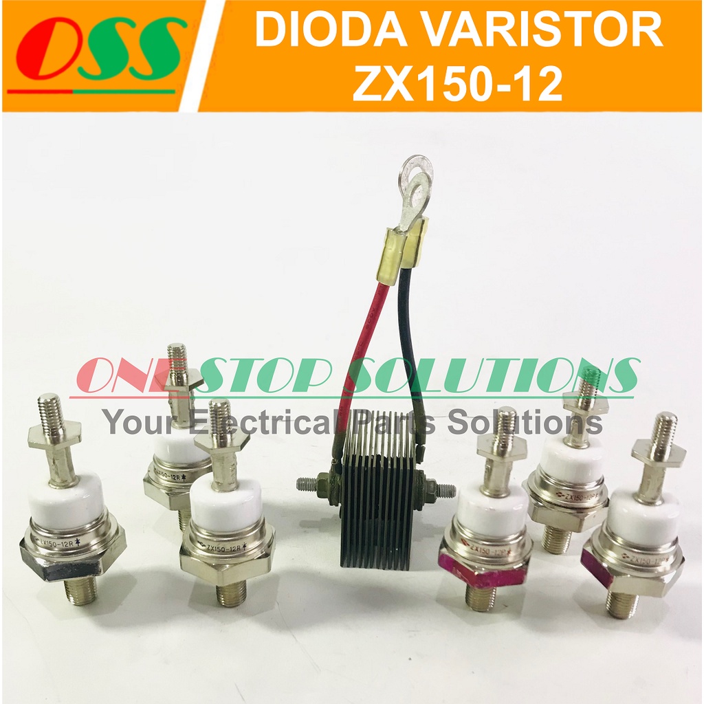 DIODA VARISTOR MARATHON KIT SET ZX150-12 ZX 150-12 150A 1200V