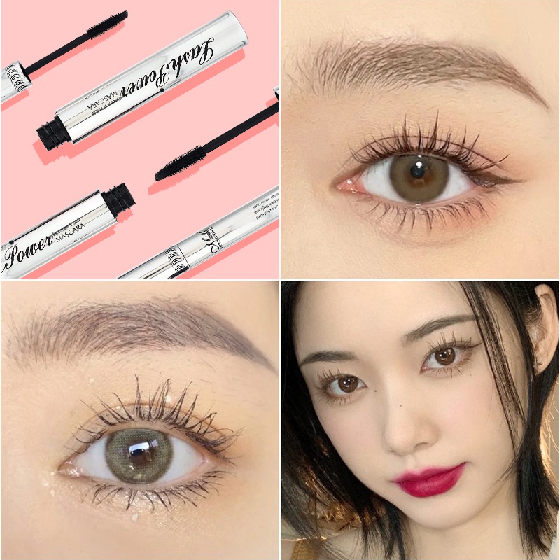 【 Baru】ALLPHV Pensil Alis 2 in 1 Eyebrow &amp; Eyeliner Makeup Mascara Eyelashes Long Lasting Waterproof Beauty Sets