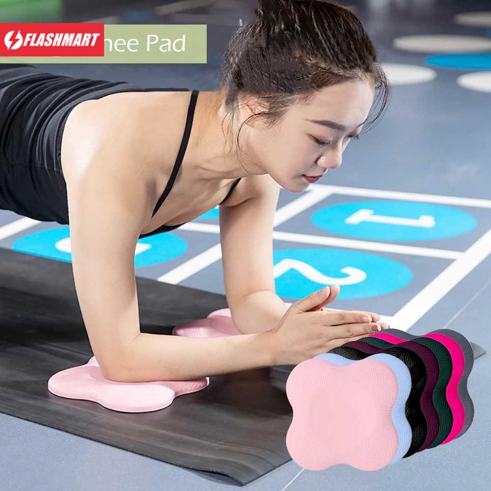 Flashmart Bantalan Kaki Tangan Yoga Fitness Knee Hand Pad Mat 2 PCS - G2