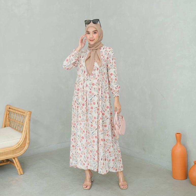BOOMING Odeca - Hilma Dress - Gamis Syar'i Wanita