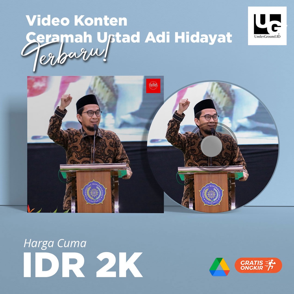 VIDEO KONTEN CERAMAH USTAD ADI HIDAYAT 117 Siap FYP Reels  - Digital Marketing Content Kreator IG Re