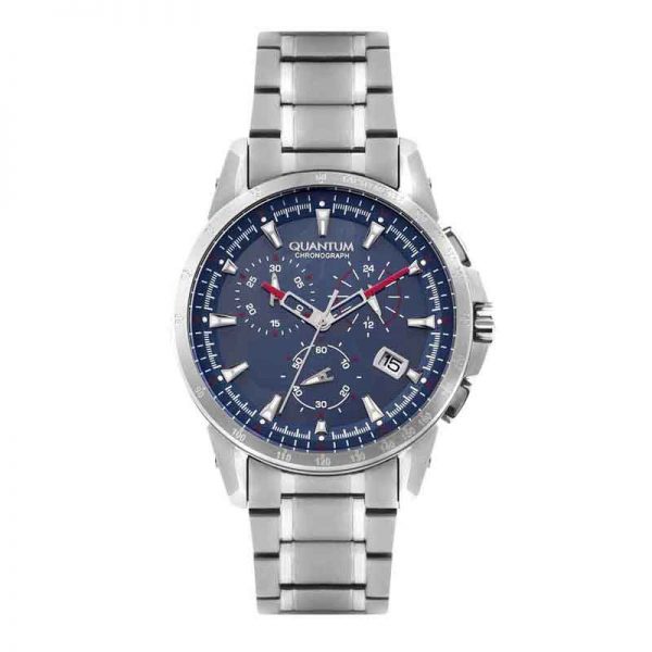 Jam Tangan Pria Tali Rantai Quantum QTM TTG859.090