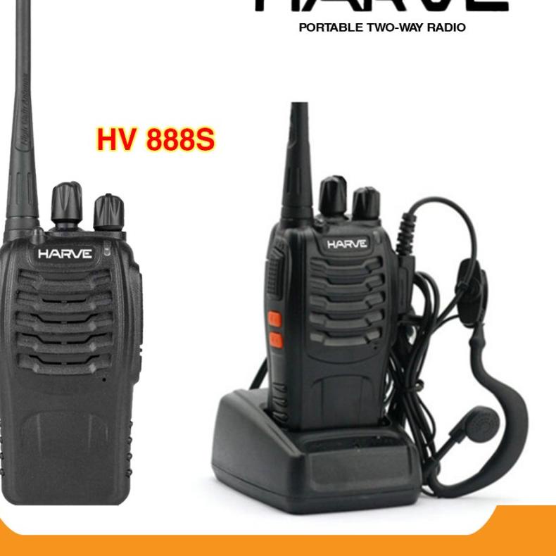 ☪ Handy  Harve HV-888s HT Harve 888s Single Band UHF ✿