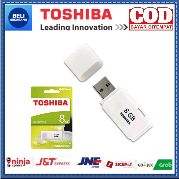 FLASHDISK TOSHIBA 64GB/32GB/16GB/8GB/4GB/2GB SIAP PACKING DAN COD