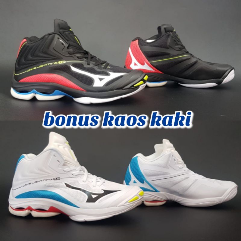 sepatu voli Mizuno wave lightning z 6 mid super premium Wlz 6 mid premium