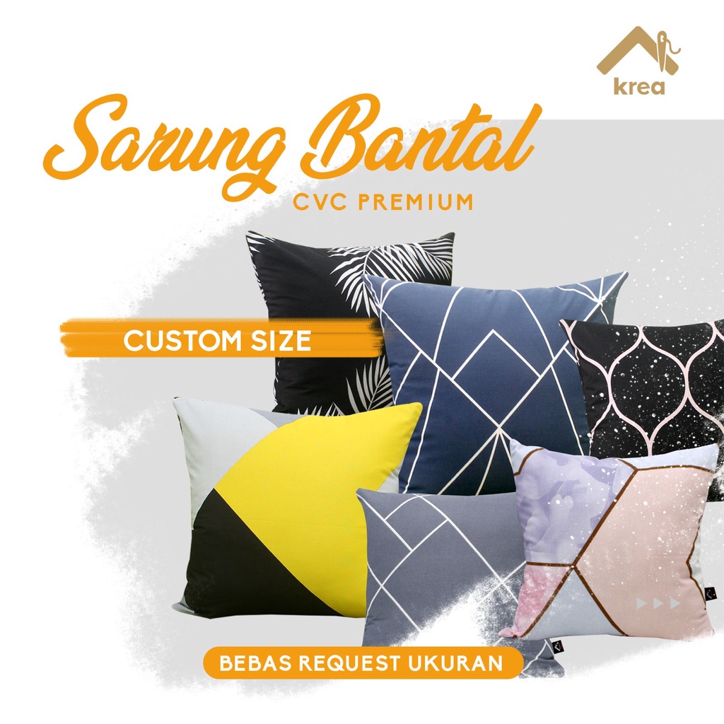 SARUNG BANTAL SOFA Ukuran CUSTOM