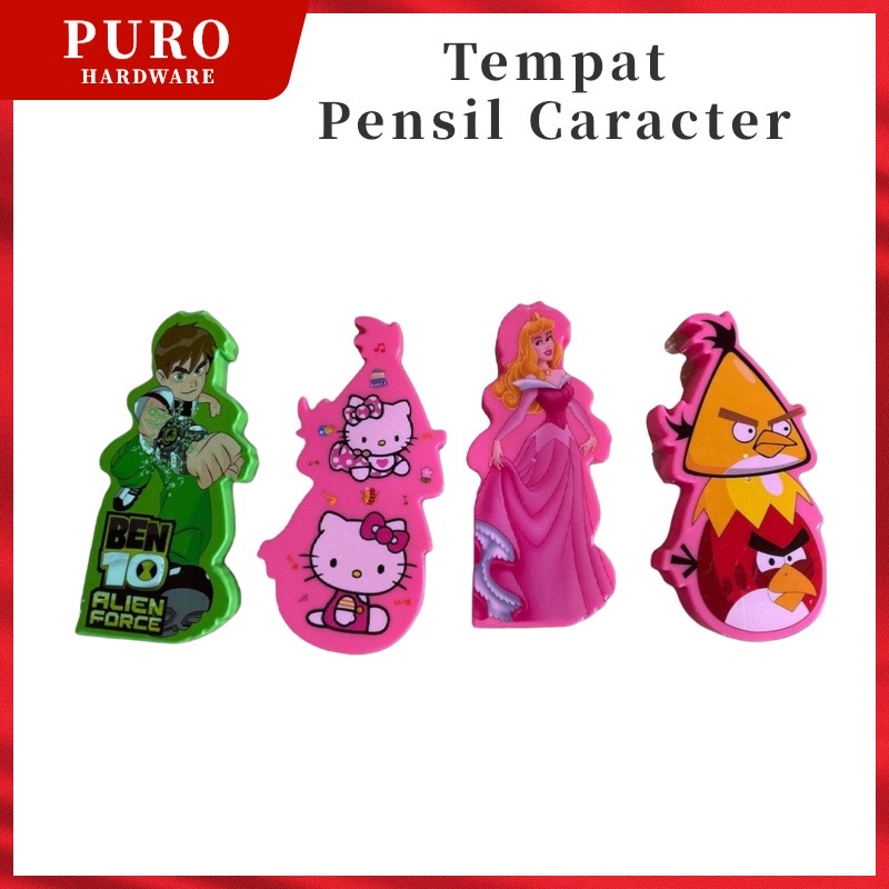 Tempat Pensil / Kotak Pensil / Tempat Pensil Karakter / Tempat Pensil Angry Bird / Tempat Pensil Princes