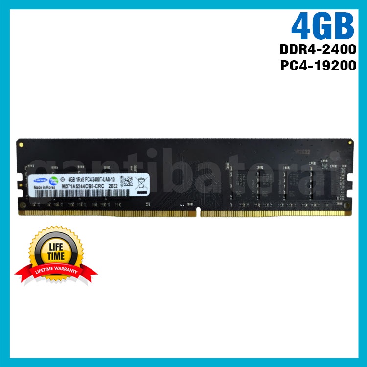 Longdimm Ram PC Komputer 4GB PC4-2400 2400 MHz