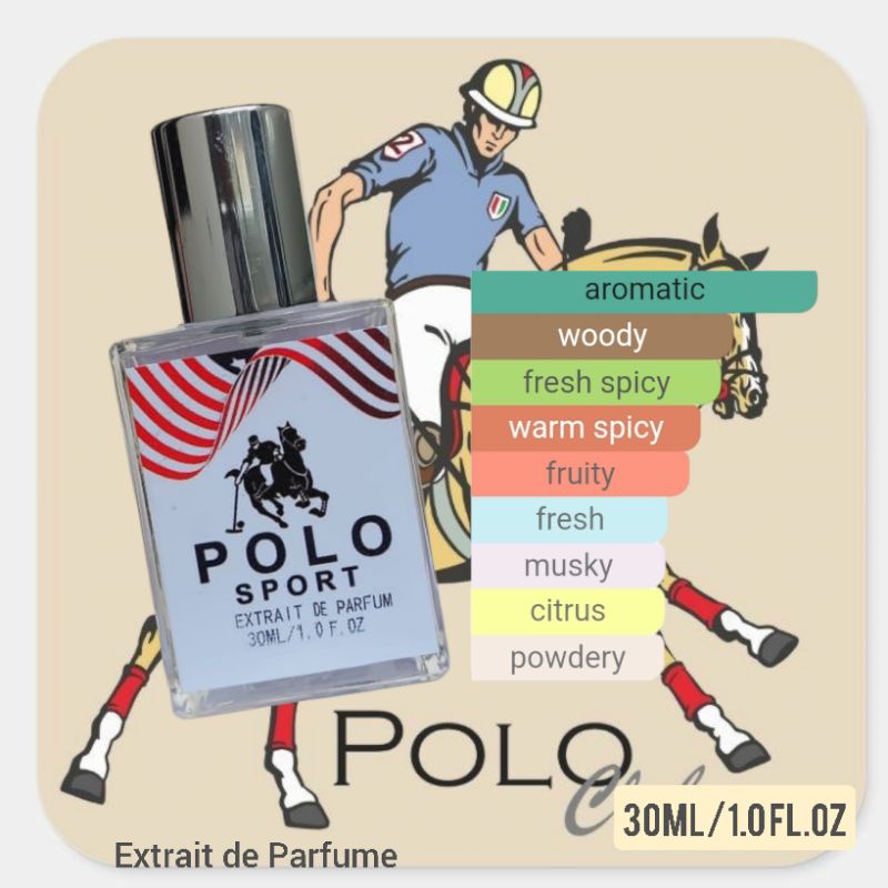 PARFUM PRIA DAN WANITA TAHAN LAMA EDT DAN EXTRAIT POLO SPORT 30ML DAN 50ML