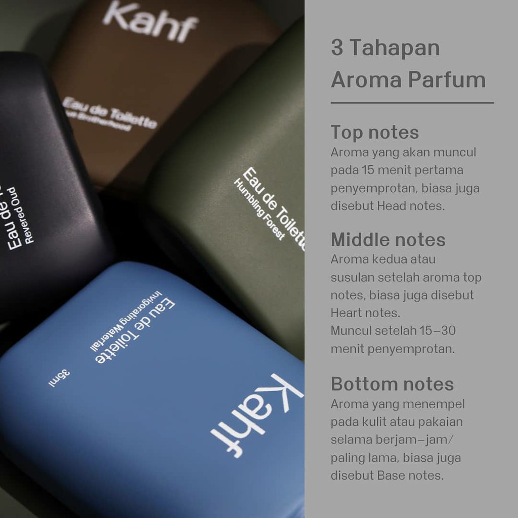 Kahf Revered Oud Essential Care Package (Body Wash, Face Wash, Eau de Toilete) - Paket Ramadhan Hampers