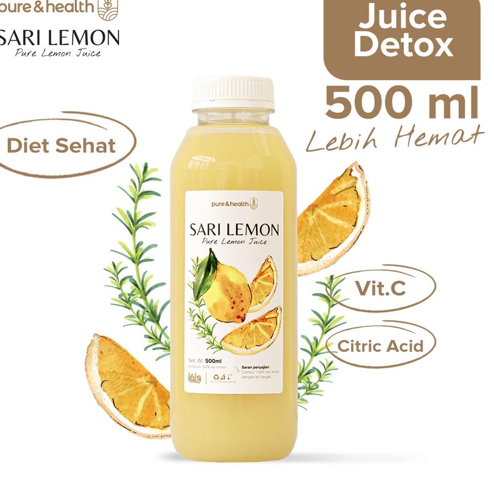 

Ready Stok Sari Lemon Fresh 500ml Pure Lemon Juice Detox Diet Natural Healthy Drink