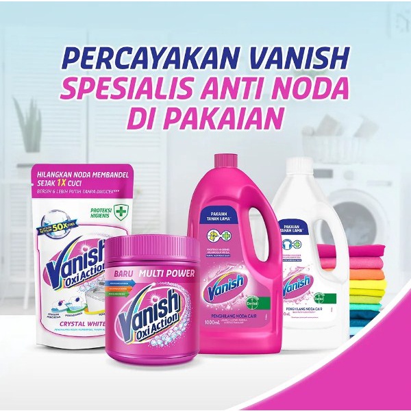 Vanish Pink Cair Penghilang Noda 425 ml Refill