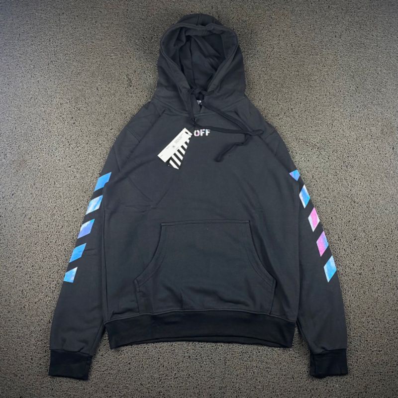 HOODIE OFF WHITE FULL TAG LABEL CASUAL HYPE