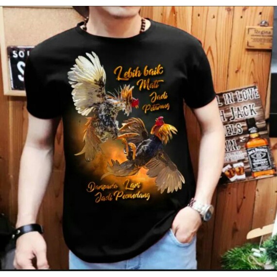 Kaos Distro Ayam Petarung