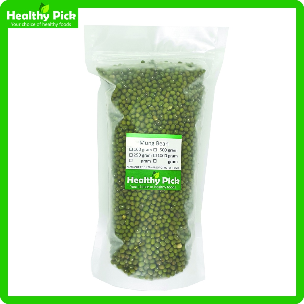 

Kacang Hijau Organik Organic Mung Bean 500gr