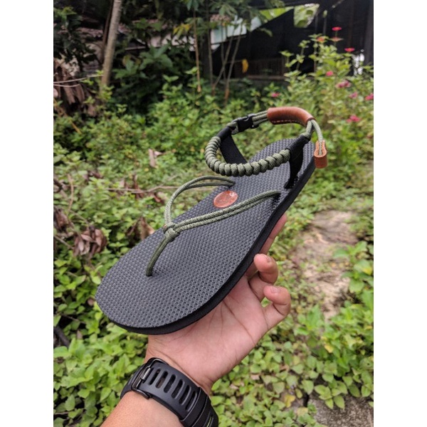 BAREFOOT SANDAL // SANDAL OUTDOOR // SANDAL TALI // SANDAL HANDMADE // SANDAL RUNNING // SANDAL GOWE