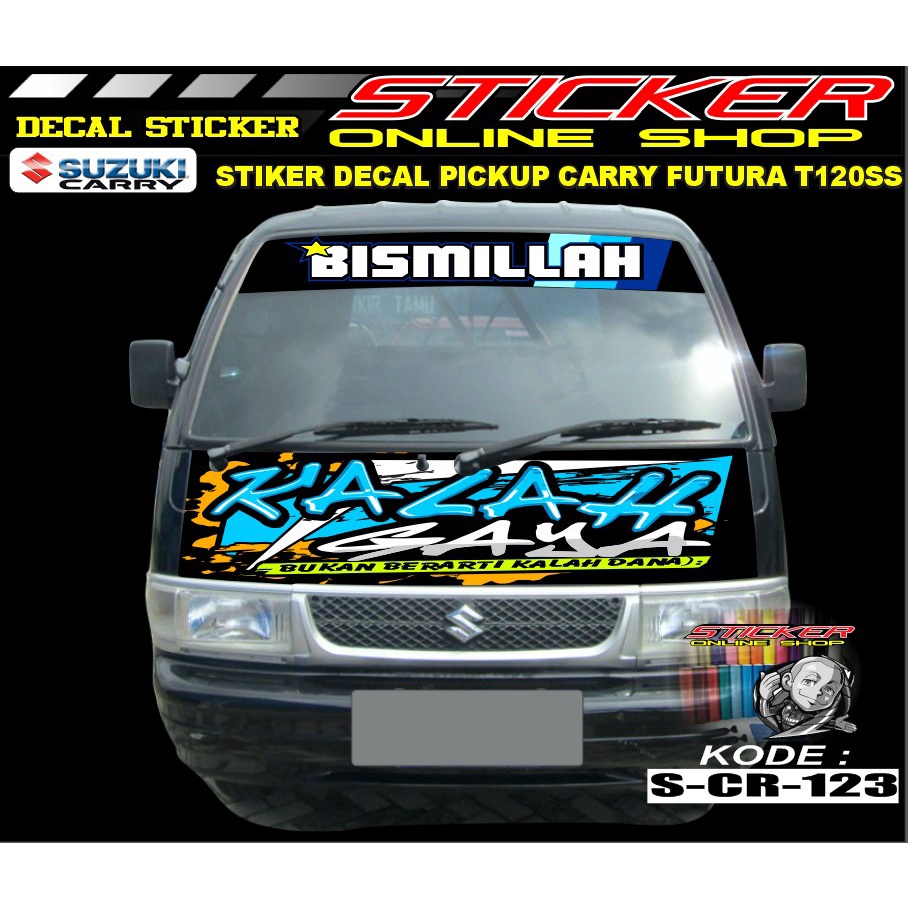 Stiker Decal Sticker Kabin Mobil Pick Up Futura,