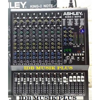 Mix Mixer 8 Channel Ashley King8 Note King 8 Note Original Ashley