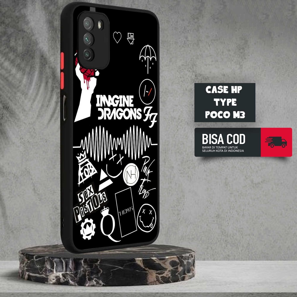 CASE XIAOMI POCO M3 2022 MOTIF [POSTER] TERLARIS CASING XIAOMI POCO M3 TERBARU DOVE MATTE FUZE SOFTC