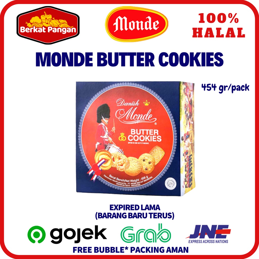 Monde Butter Cookies 454 gr